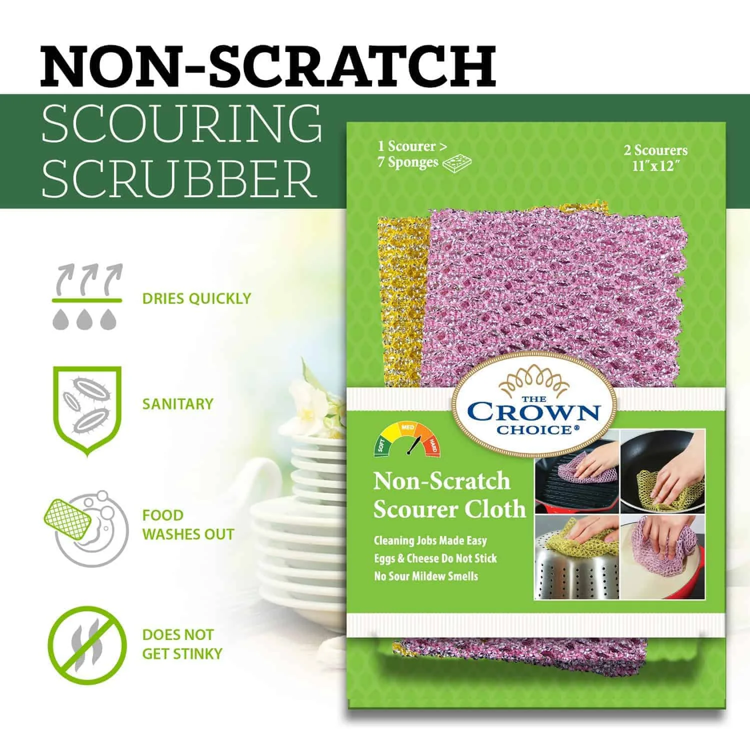 Một scourer nylon là gì?