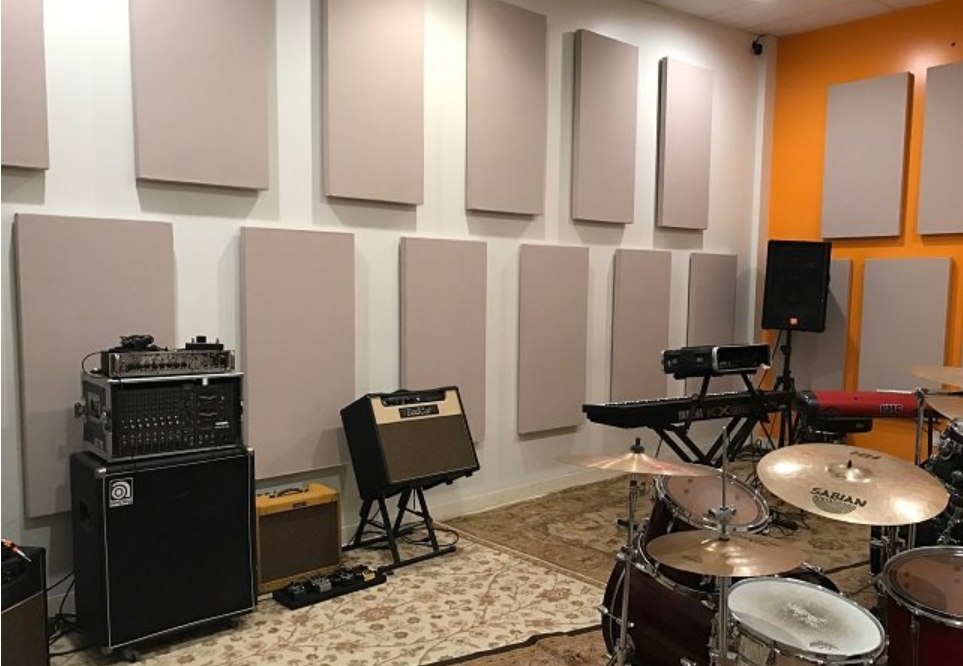 Vật liệu mới melamine boam acoustic panel giá