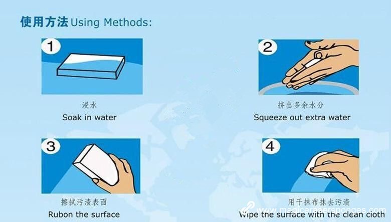 Sản phẩm bán chạy nhất thế giới Melamine Magic Sponge ở Trung Quốc