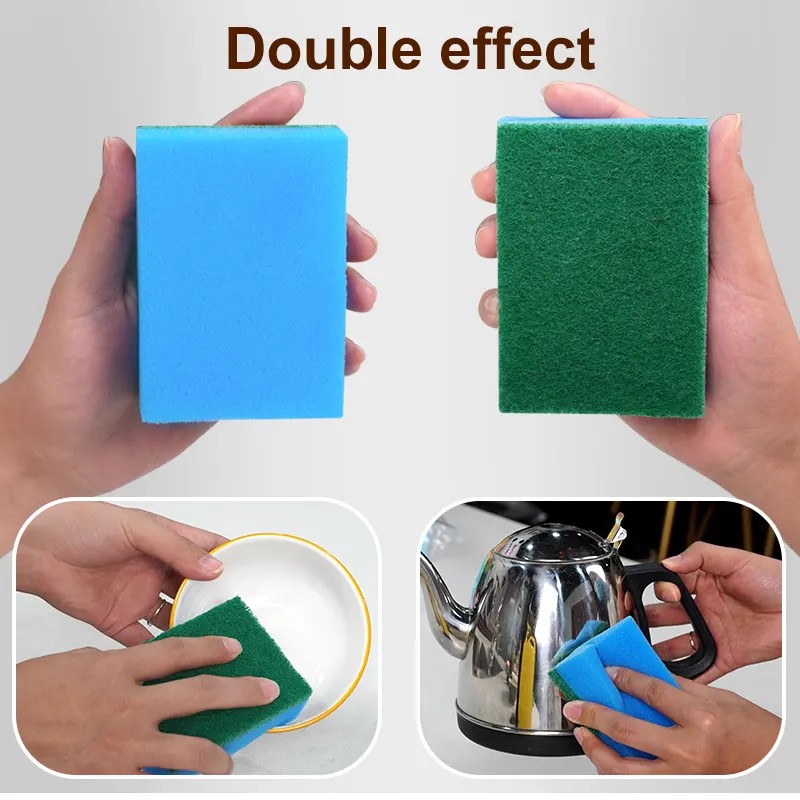 Làm sạch nhà bếp bằng cát xốp polyester